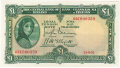 Ireland, Republic Of 2 1 Pound, Prefix 01E, 11.9.1951